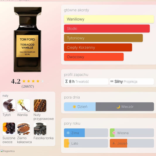 Tom Ford Tobacco Vanille Woda perfumowana