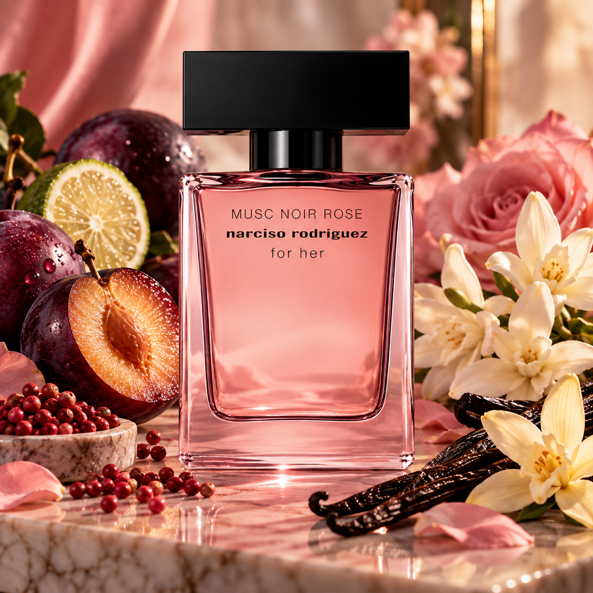 Narciso Rodriguez For Her Musc Noir Rose EDP – odlewka perfum damskich