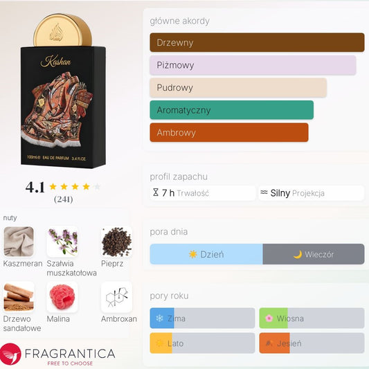 Lattafa Kashan - Woda perfumowana